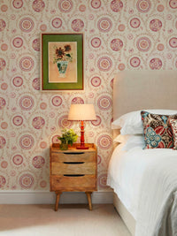 Nahlia Trail Warm Spice Wallpaper - Esselle Home