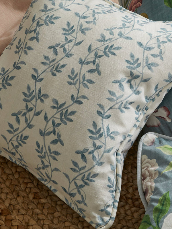 Botanic Vines Slate Blue Cushion