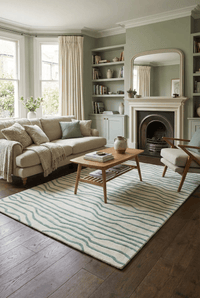 Aura Dune Green Rug - Esselle Home