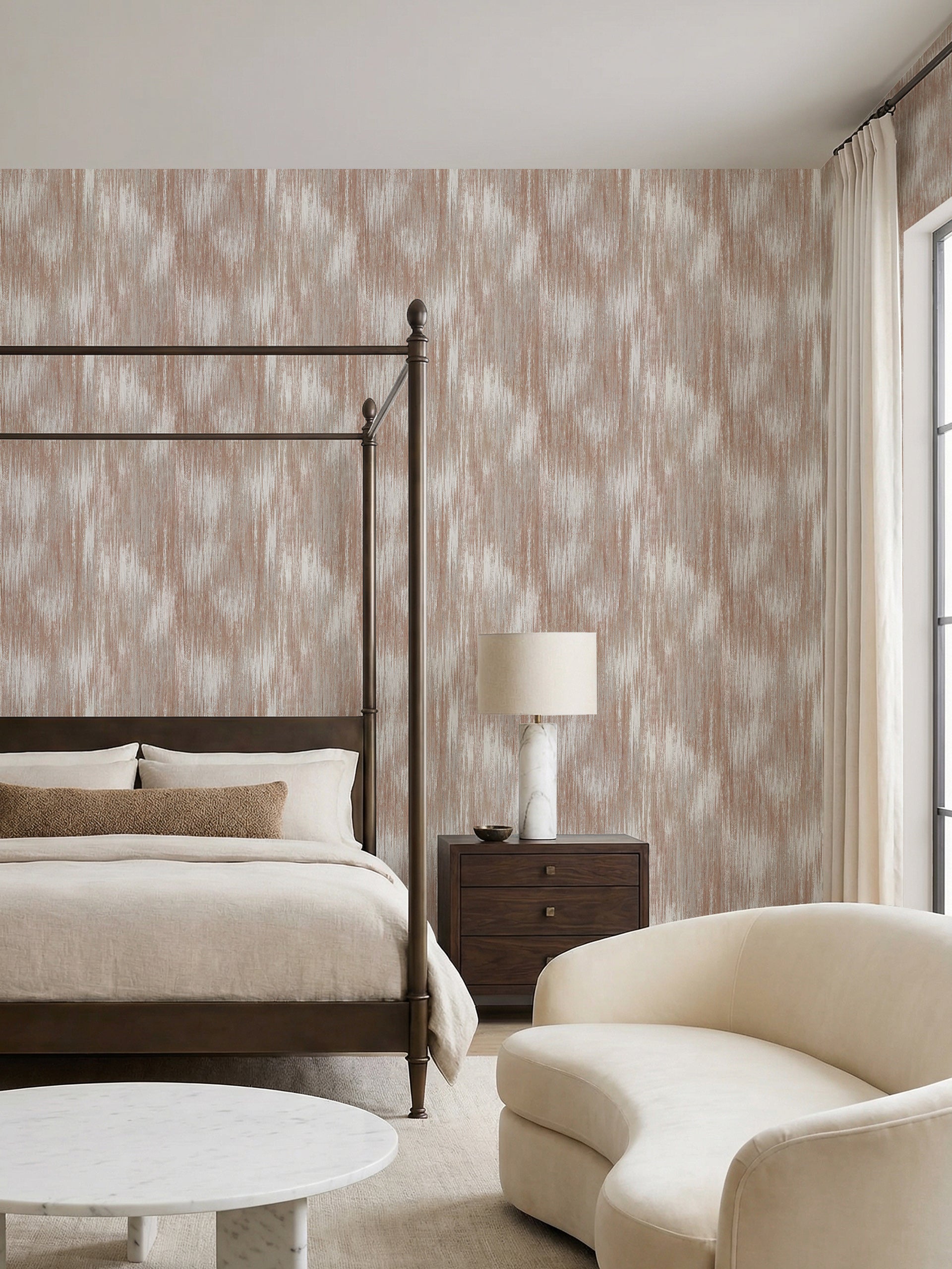 Huttoll Copper Wallpaper - Esselle Home