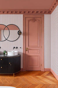 Ponty Terracotta Wallpaper - Esselle Home
