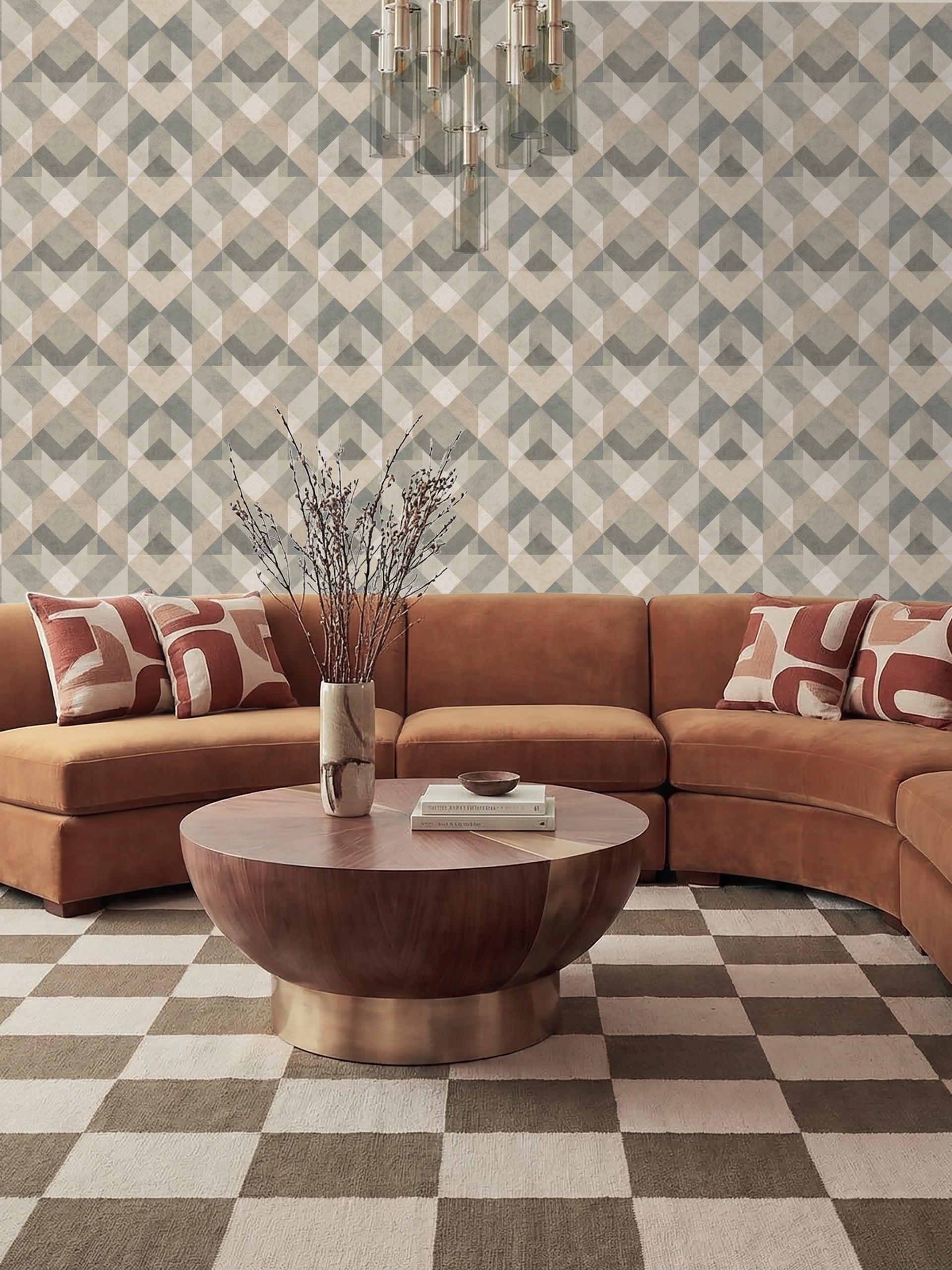 Knoll Natural Wallpaper