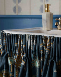 Solana Teal Fabric - Esselle Home