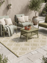 Blenheim Diamond 100% Pet 160x230cm Olive Rug - Esselle Home
