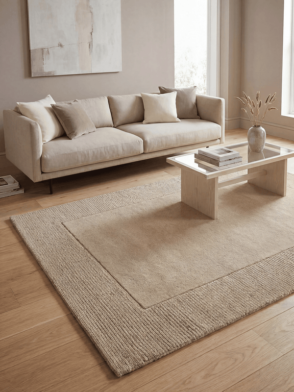 Esme Wool Stone Rug 200 x 290cm