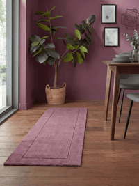Esme Wool Mauve Runner - Esselle Home