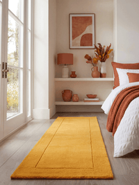 Esme Wool Ochre Runner - Esselle Home