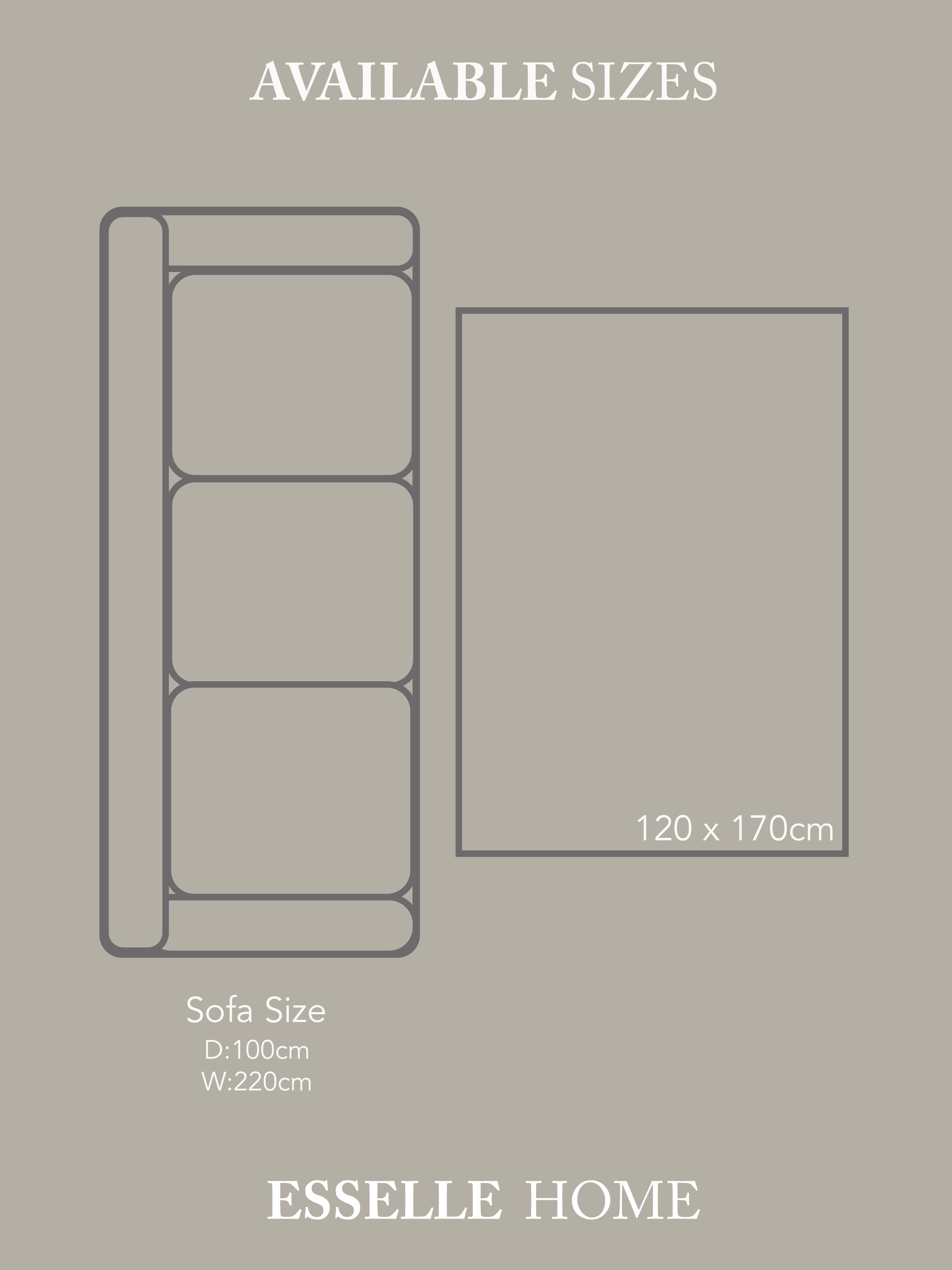 Prestbury Border Handbraided 120x170cm Natural Rug