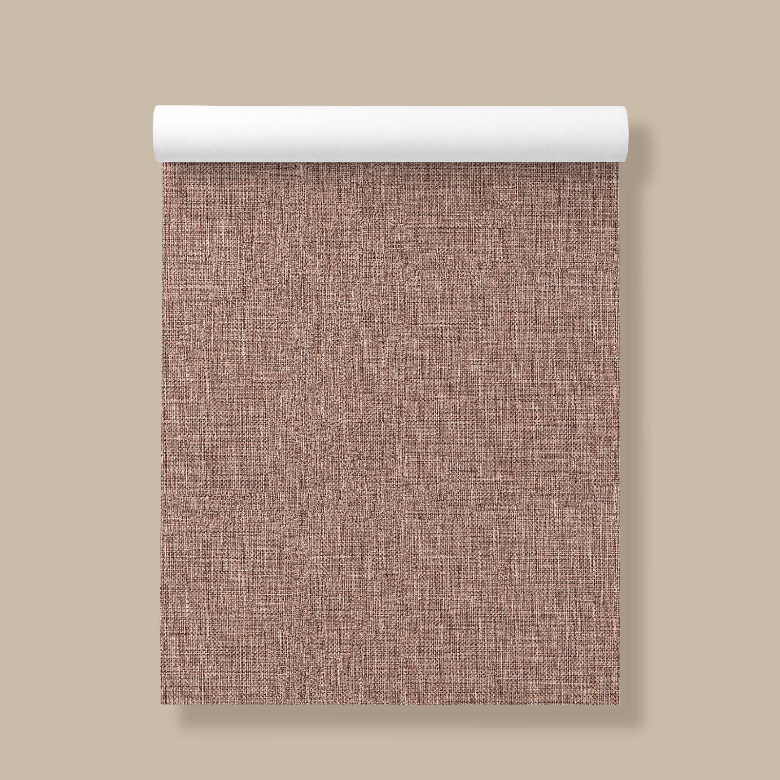 Solana palm wallpaper in a hallway