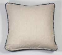 Lucien Trail Navy/Taupe Cushion