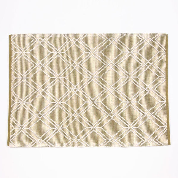 Blenheim Diamond 100% Pet 160x230cm Olive Rug