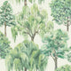 Whispering Willow Ivory/Green Wallpaper - Esselle Home