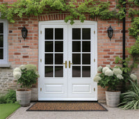 RHS Starburst Grey Runner Door Mat - Esselle Home