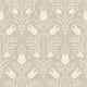 Heritage Tulip Taupe Wallpaper