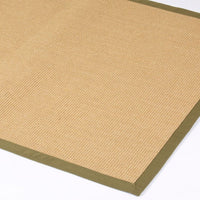 Swinton Sisal Jute Boucle Green Rug