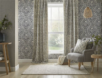 Naya Motif Blue/Taupe Cushion