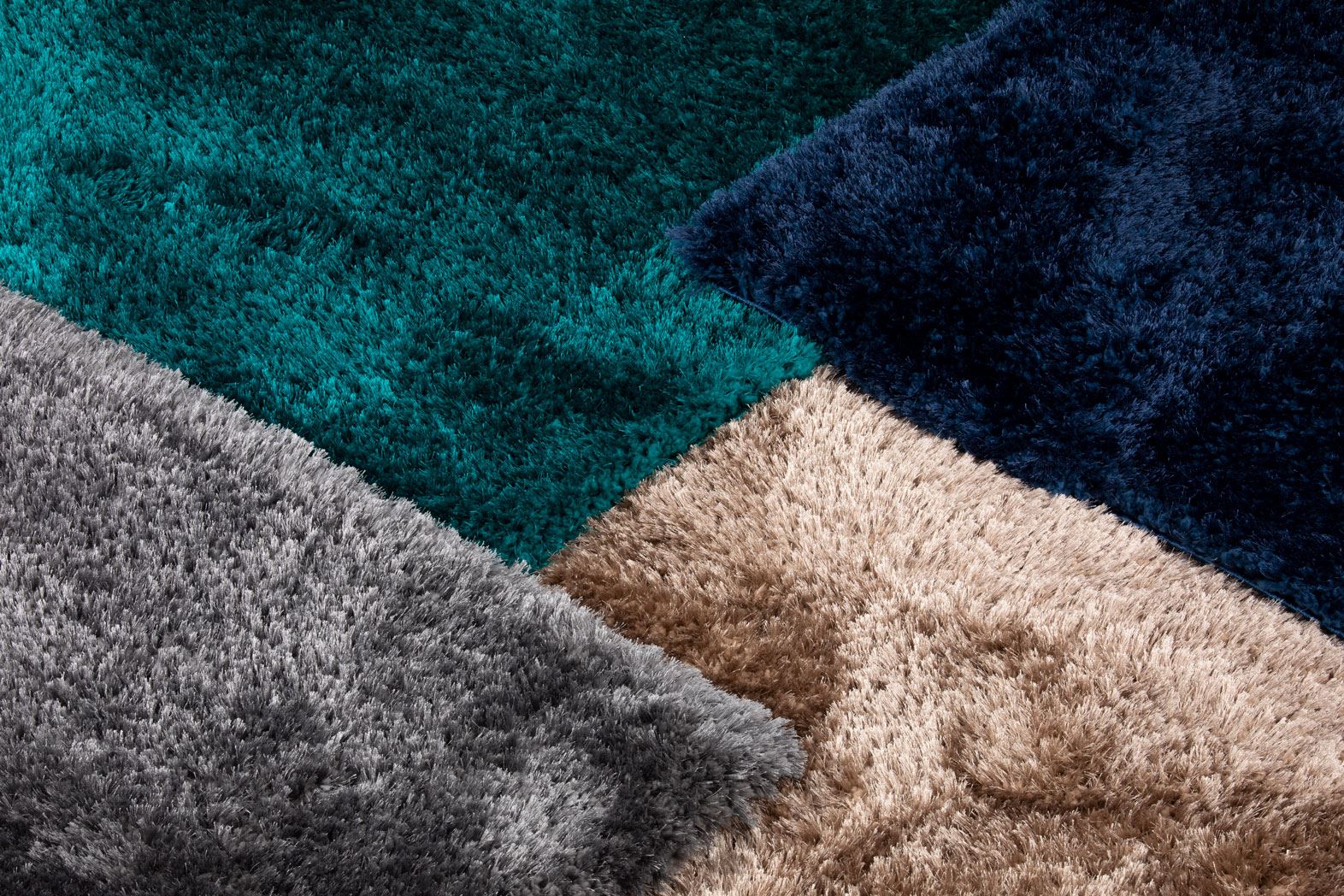 Sophia Shaggy Polyester 160x230cm Grey Rug