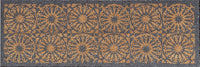 RHS Starburst Grey Runner Door Mat - Esselle Home