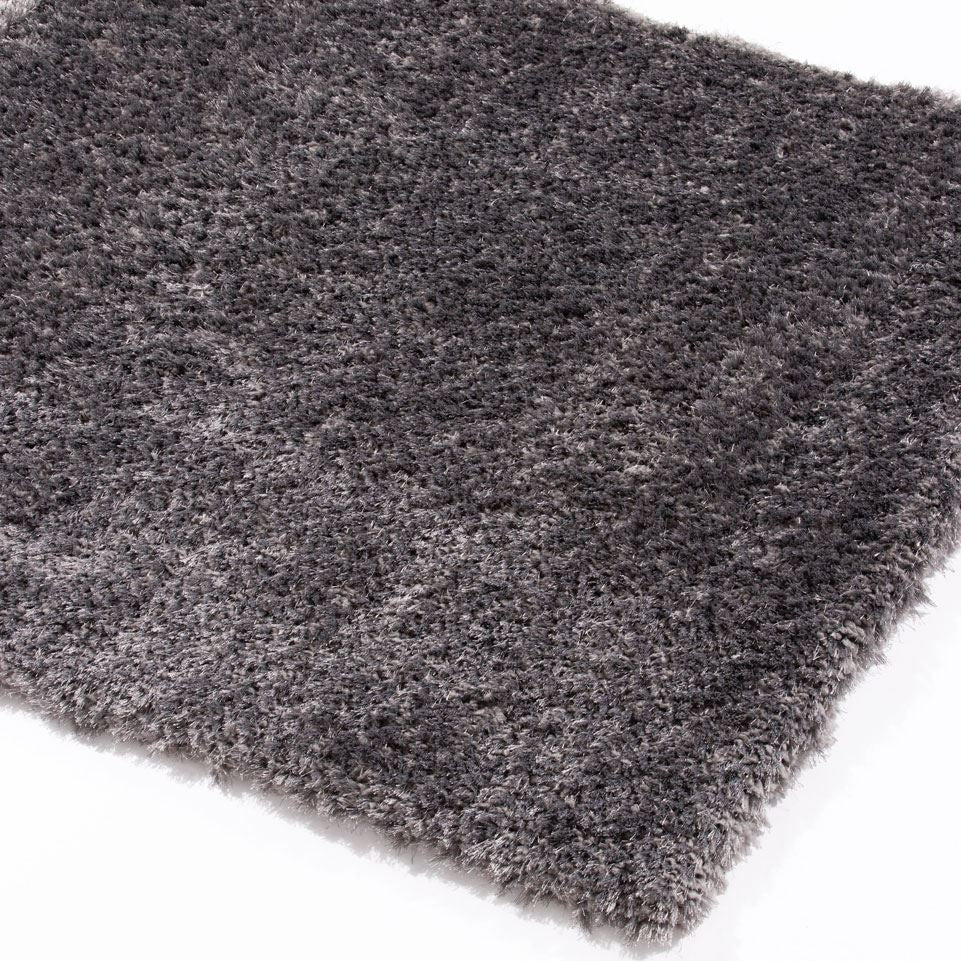 Sophia Shaggy Polyester 160x230cm Grey Rug