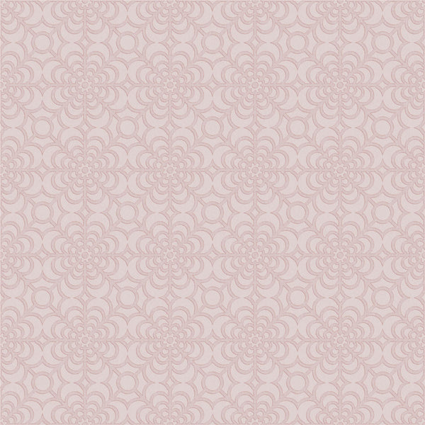 RHS Dandy Floral Blush Wallpaper